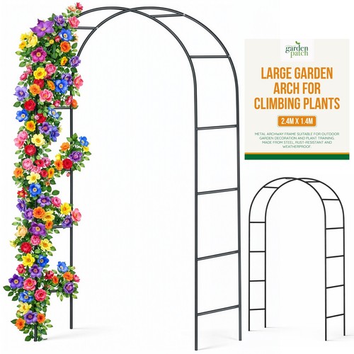 4m garden arch trellis - 1-2, 2.4m
