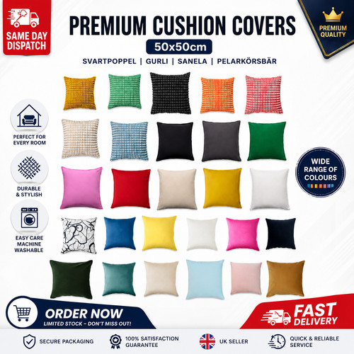 Ikea cushion covers 50x50cm - covers,