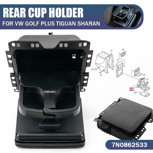 Rear center console cup - rear,