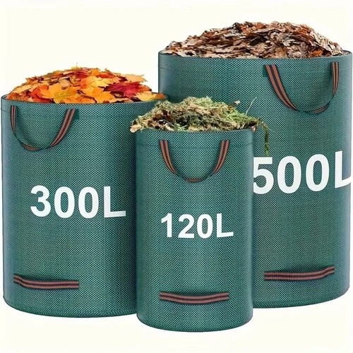 Garden bags with handles heavy - with,