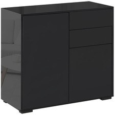 HOMCOM Side Cabinet with 2
