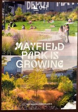 Mayfield Park Manchester Shape Future A5 Flyer Handbill Oct/ Nov 2024