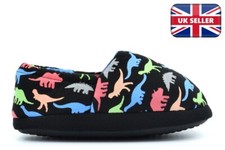 Boys Dino Slippers Boys Carpet