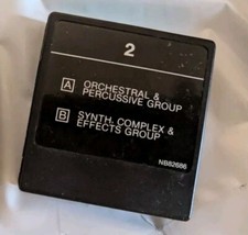 Yamaha DX7 Voice Rom Data Cartridge #2.