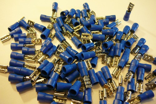 4.8mm blue female spade