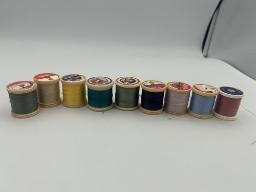 Vintage cotton reels thread - vintage,