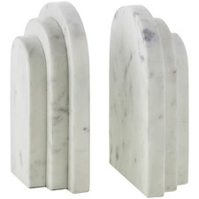 WHITE CALACATTA MARBLE ARCHED