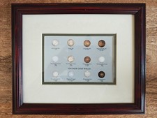 VINTAGE GOLF BALLS FRAMED