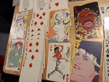 Funky Pop Cards Sony Tapes ROCK'N'POP Playing Cards  Complete 2 Jokers Games