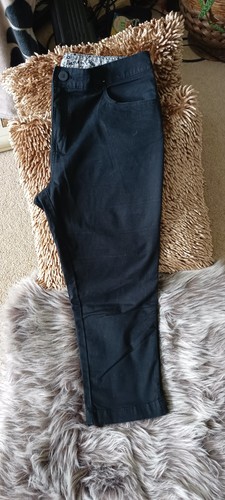 Black cropped trousers - tu,