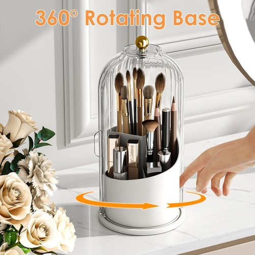 360 rotating makeup brush - 360°,