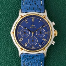 Ebel El Primero 1911 Chronograph Ref. 1134901 Steel & Gold