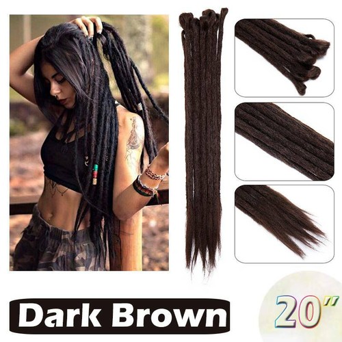 24in natural crochet - 20/24in,
