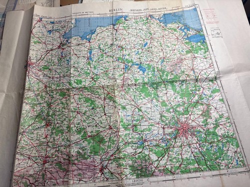 1944 raf map berlin airlift - raf,