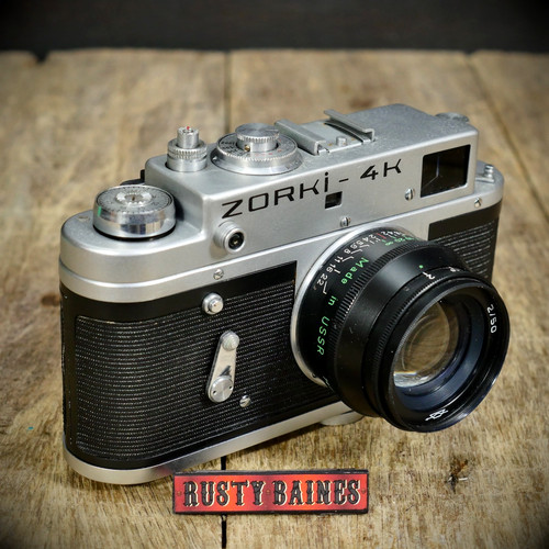 Zorki 35mm film rangefinder - 4k,