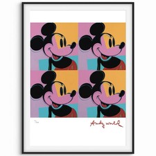 Andy Warhol Signed - Quadrant