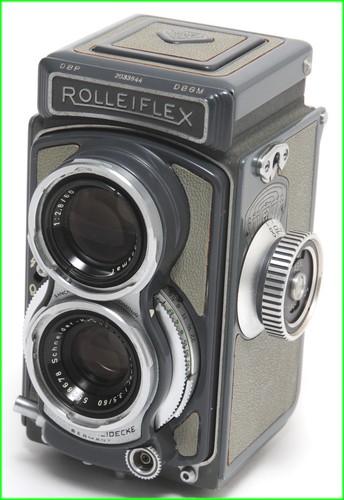 Rollei rolleiflex baby grey - rolleiflex,
