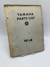 Yamaha Parts List TD1-B Book