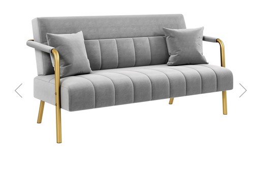 Light grey seater sofa - light, 2