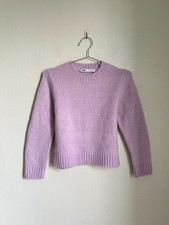 Zara Crew Neck Crop Sweater in