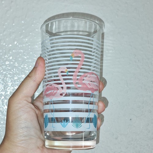 Vintage flamingo tumbler - flamingo,