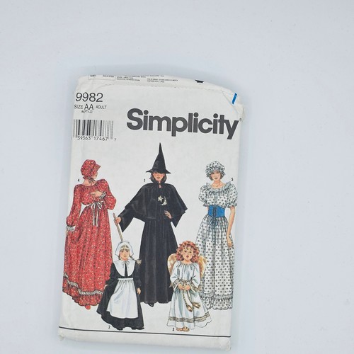Simplicity 9982 sewing pattern - simplicity,