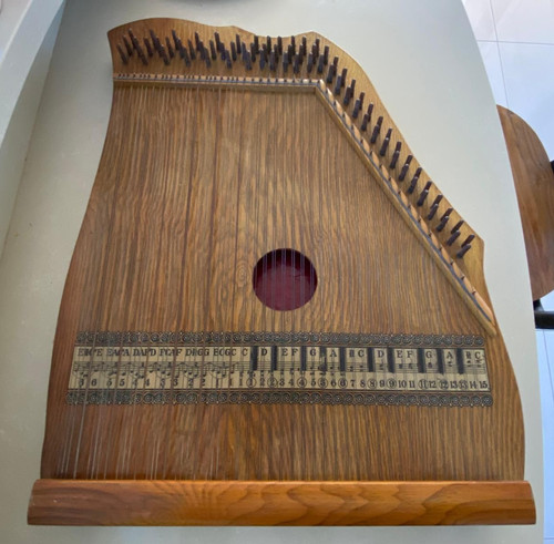 Antique german chord zither - antique,