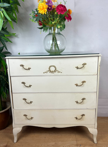 Vintage cream gold - gold, french