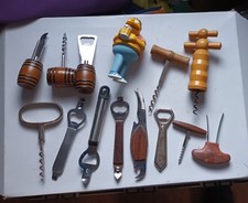 JOB LOT Assortment of Vintage & Modern Corkscrews & Bottle Openers.