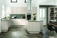 Cashmere Handleless Lucente High Gloss Replacement Kitchen Doors all sizes
