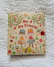 Soft canvas Paperchase My Friends & Me kids friendship address book photo album