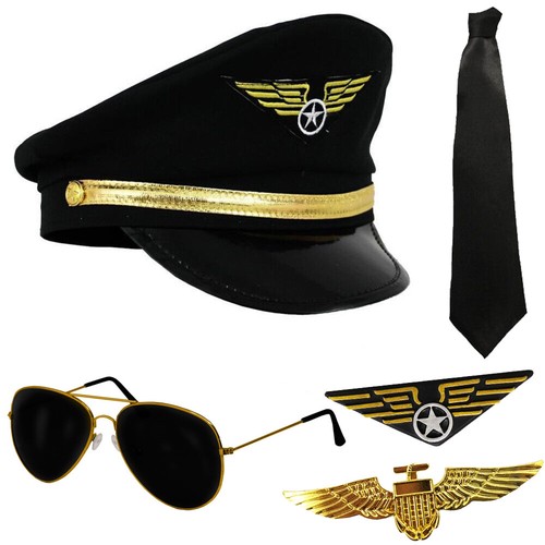Captain pilot fancy dress - pilot,