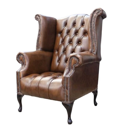 Fixed buttoned armchair - buttoned,