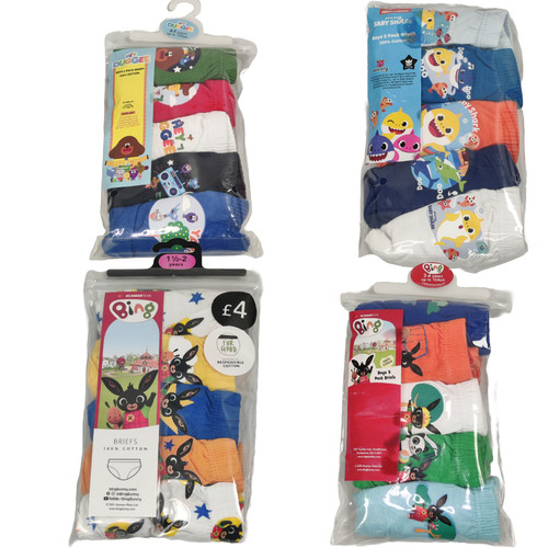 Pack boys briefs - of,