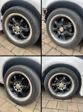 1x400 Wolfrace Rims Rare Alloy
