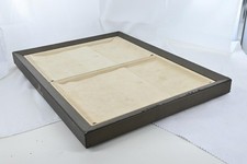 Genuine Official Rolex Dealer Large Twin Display Tray Cream & Brown