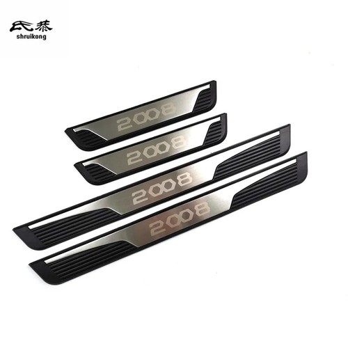 4pcs car door sill scuff - 4pcs,