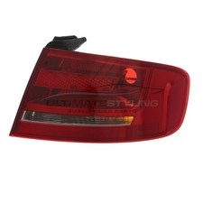 Audi A4 Rear Light 2008-2012 Saloon Outer Wing Tail Lamp Back Lens Drivers Side