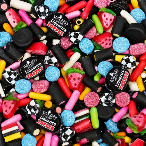 Liquorice sweets mix from - sweets,