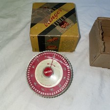 Vintage Smiths 'Ringer' Kitchen Timer with Box Mid-Century Working