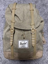 Herschel Retreat Backpack 17L Kelp Crosshatch Hiking Travel Rucksack