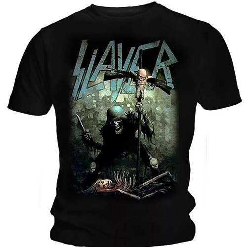 Shirt slayer soldier cross - t,
