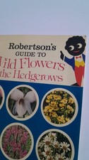  Golliwog Full Colour - Robertson's Guide To Wild Flowers 1976
