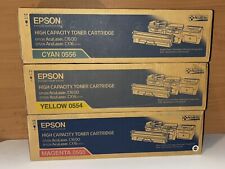 Bundle of Three Epson High Capacity Toner Cartridges