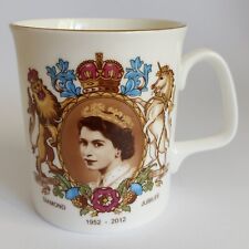 QUEEN ELIZABETH II - Diamond Jubilee 1952-2012 Mapledurham Tea Coffee Mug Cup