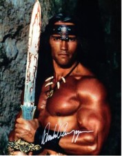 Arnold Schwarzenegger signed