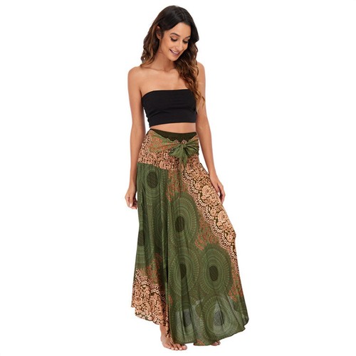 Fashion boho maxi skirt - fashion,