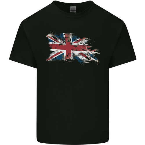 Distressed union jack flag - flag, gb