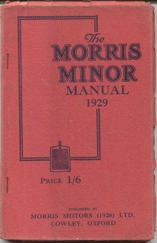 Morris minor original - original, manual