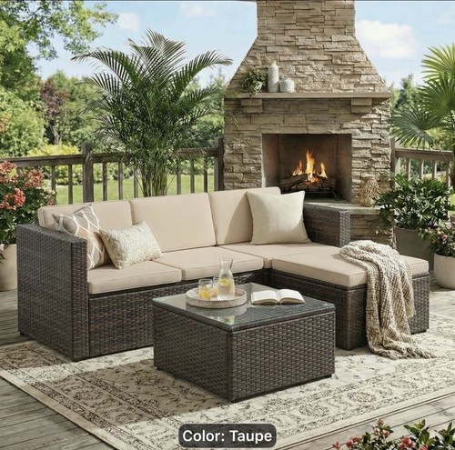 Rattan patio furniture - patio,